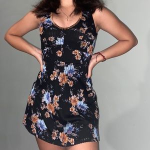 Black Flower Dress